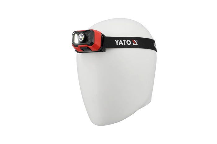 YATO YT-085942 LED-hodelykt med bevegelsessensor 1000 lm