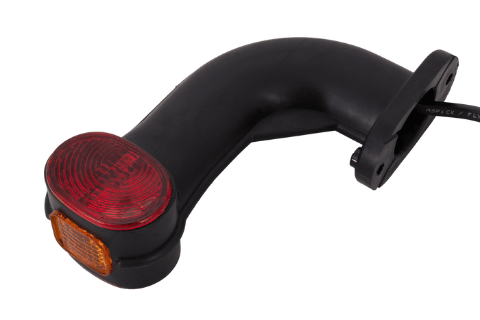 ASPÖCK SUPERPOINT II venstre markeringslampe på gummiarm