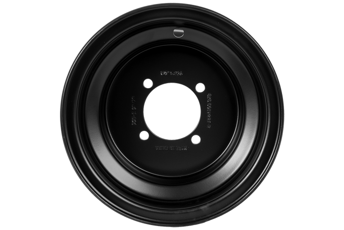 UNITRAILER stålfelg svart 5.5Ix8"H2 4x88 ET:-2