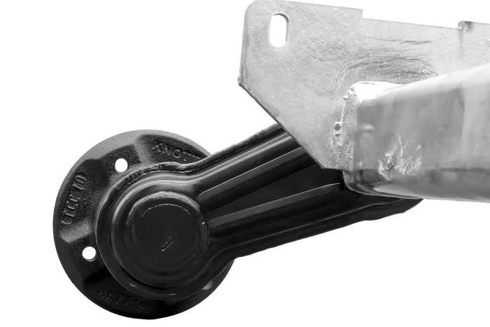 KNOTT VG7-L ubremset aksel for båthenger 750kg 1094mm 1406mm 4x100