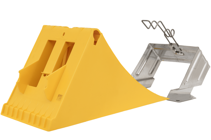 E53 hjulkloss med LOKHEN monteringsbrakett h: 225mm