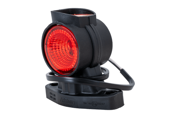 FRISTOM FT-140A LED høyre markeringslampe på gummiarm