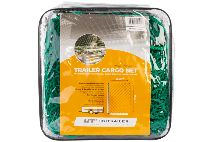 UNITRAILER sikkerhetsnett for tilhengere - størrelse 2,5 x 3,5 m