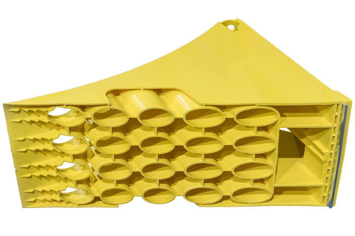 UTLØPSPLASTEX hjulklosser h: 224 mm