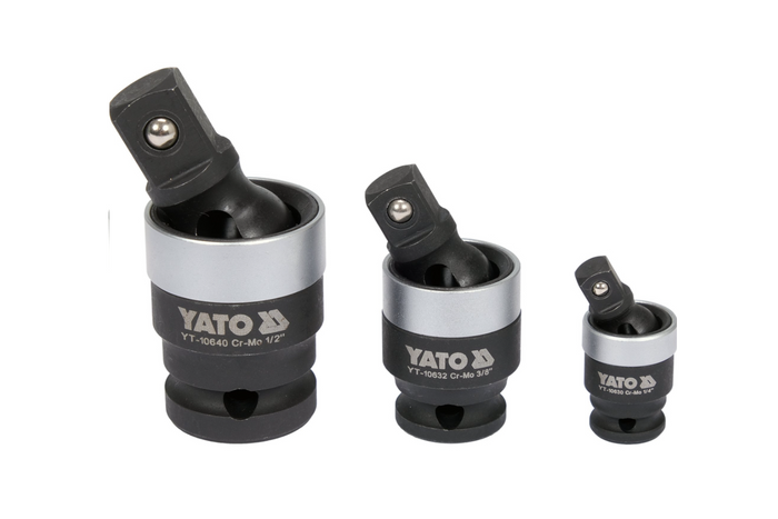 SLAGSFUGSSETT 1/4"; 3/8"; 1/2"