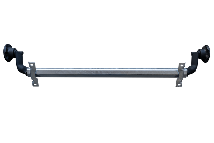 AL-KO OPTIMA ubremset aksel for båthenger 750kg 1100mm 1530mm 4x100