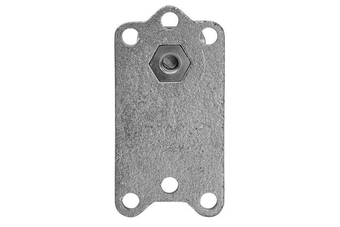 Støttehjulsklemme, støpejernsklemme 48 mm, forsterket Winterhoff