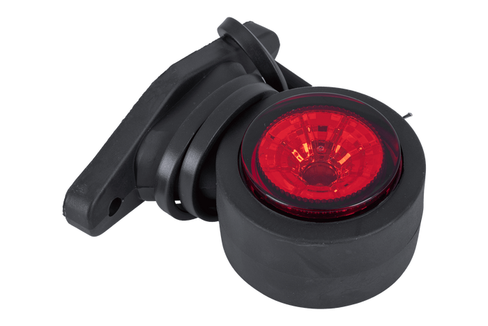 FRISTOM FT-009A LED-markeringslampe, universal, på gummiarm