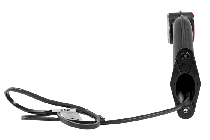 ASPÖCK SUPERPOINT II høyre markeringslykt på gummiarm med sidekabel