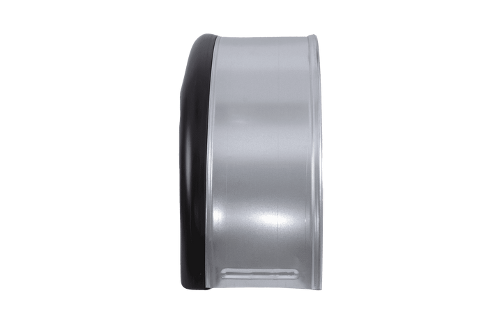 Tilhengerskjerm 13-15" DOMAR DK7110 hjulbue 820/240mm metall med gummikant