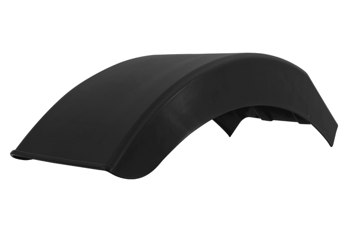 Sett med to halvskjermer til DOMAR DR1013004+DR1013005 tilhenger, hjulkasse 395/220 mm venstre+høyre