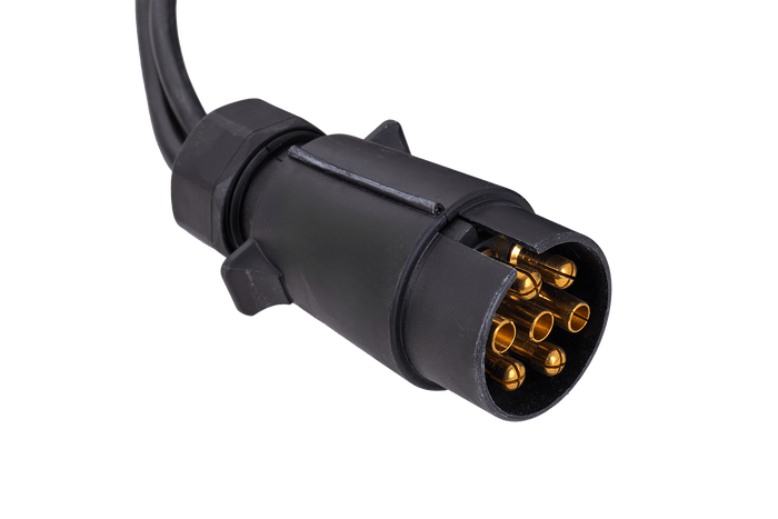 MANTES elektrisk installasjon tilhenger sele 7m 7 PIN-pluggkontakter 6.3