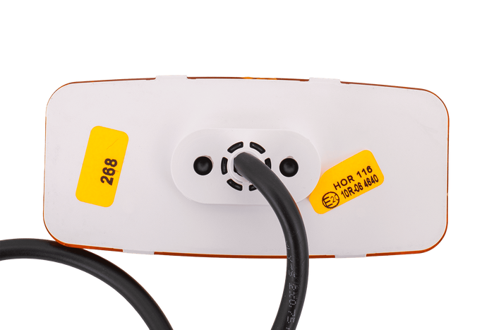 HORPOL LD 2765 LED-markeringslampe, oransje, universal, med holder