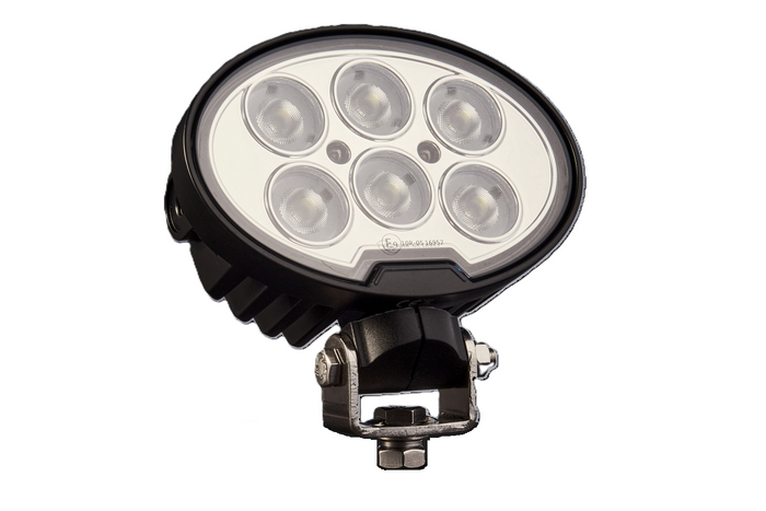 LED-arbeidslampereflektor TT TECHNOLOGY SVART TT.13359F 6xLED 4800lm oval