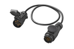 ProPlus adapterkabel for tilhengerfestekontakt 13/7 PIN 80cm
