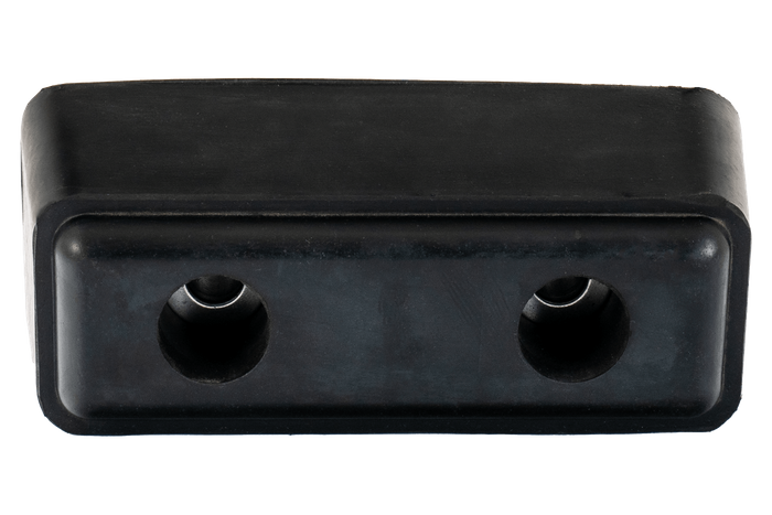 Gummistøtfanger / rektangulær støtfanger 19,5x8x8 cm