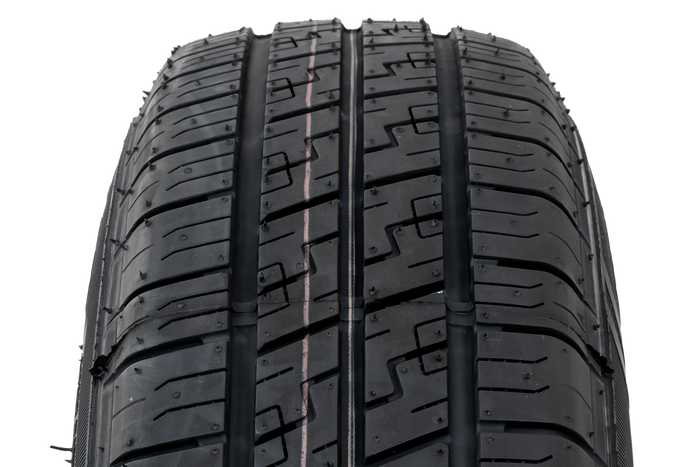 Forsterket tilhengerhjul KENDA DEKK 185/80 R14C 104/102N ALUMINIUM FELG STARCO sort 5,5Jx14"H2 5x112 ET:30