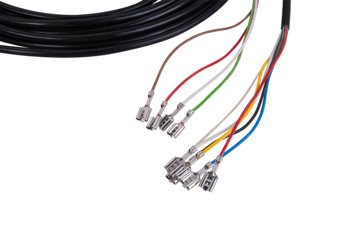 MANTES elektrisk installasjon tilhenger sele 7m 7 PIN-pluggkontakter 6.3