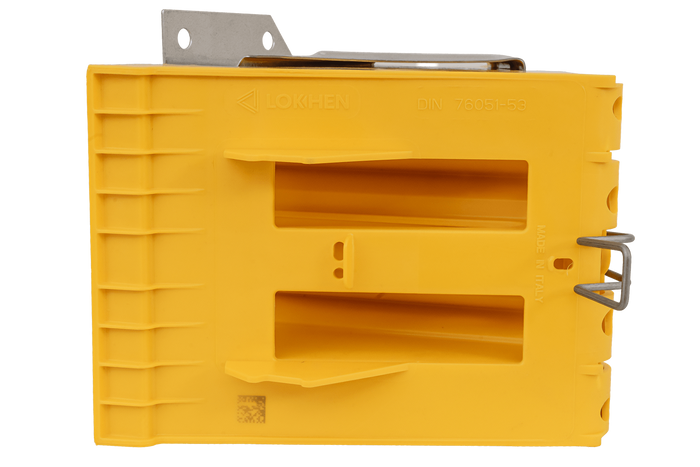 E53 hjulkloss med LOKHEN monteringsbrakett h: 225mm
