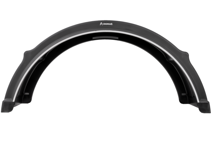 Skvettskjerm for tilhenger 19,5-24,5" DOMAR DK4175 hjulbue 1300/460 mm for rask montering