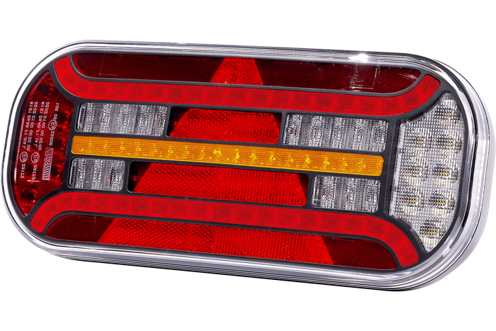 FRISTOM FT-610 LED baklykt, 6 funksjoner, venstre