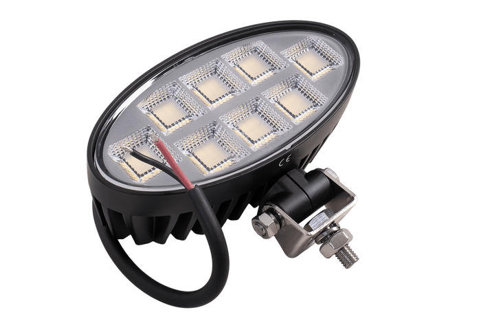 LED-arbeidslampereflektor TT TECHNOLOGY SVART TT.13417 160xLED 8900lm oval
