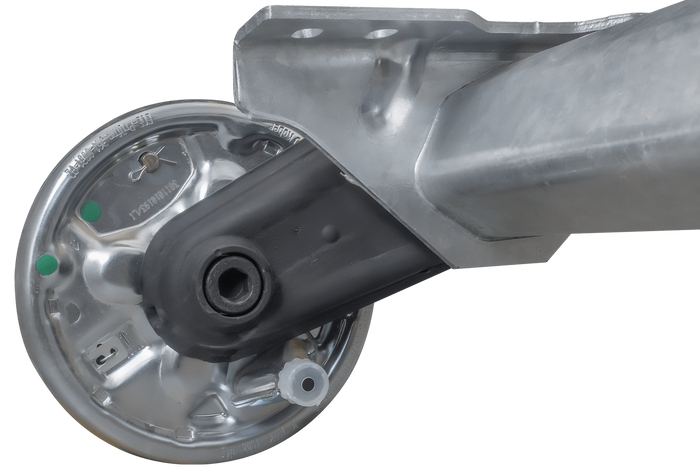 AL-KO COMPACT bremseaksel for tilhenger / bergingsbil 1350kg 1300mm 1750mm 5x112