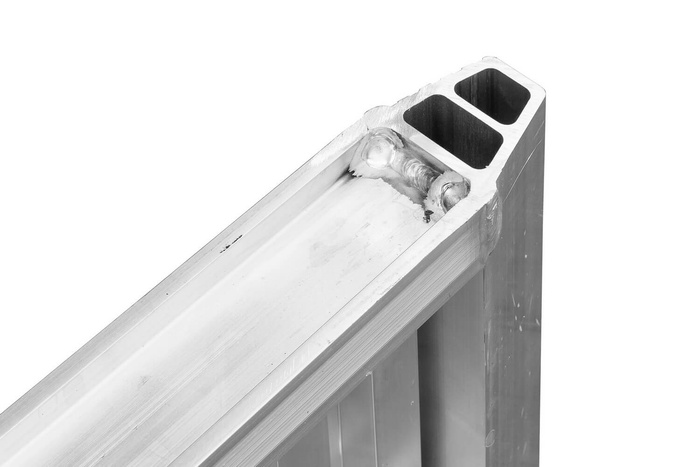 Aluminium 2,5 meter rampe, 3000 kg