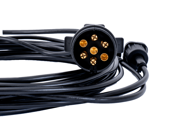 DOBPLAST DPT35 LED-baklykter + MANTES 4m 7PIN-ledning