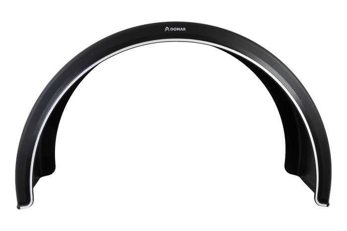 Skvettskjerm for tilhenger 19,5-24,5" DOMAR DK1680 hjulbue 1300/430 mm