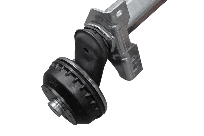 AL-KO COMPACT bremseaksel for tilhenger / bergingsbil 1350kg 1350mm 1800mm 5x112