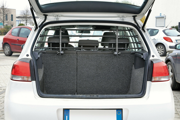 Bagasjeromsskillevegg LAMP GRG-9 Kompakt hunde-/bagasjebarriere 85–140 cm