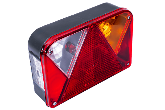 DOBPLAST DPT35 baklykt, 5 funksjoner, høyre