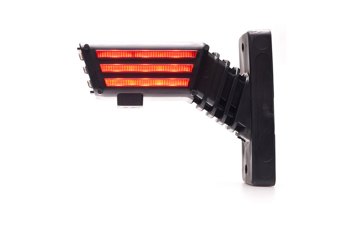 WAŚ 2550L W297.3.1 SPOT LED venstre markeringslykt på kort arm