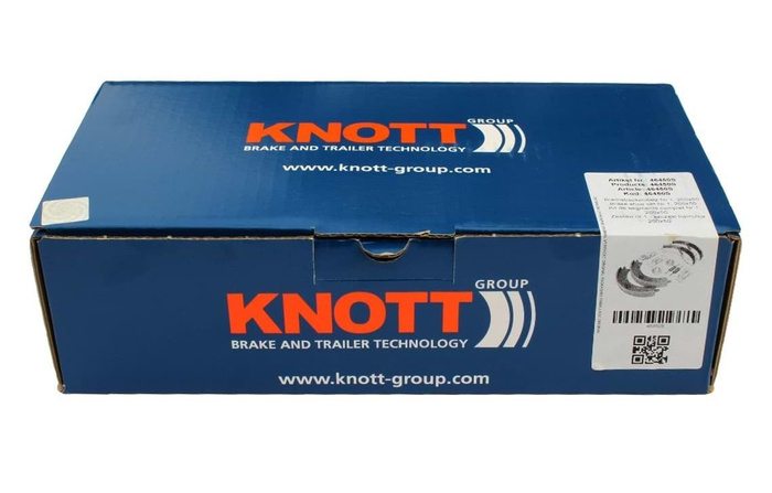 KNOTT bremsesko 200x50 sett