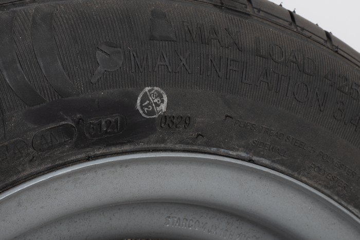 OUTLET Tilhengerhjul KENDA DEKK 145/80 R13 78N KENDA FELG 4Jx13"H2 4x100 ET:30