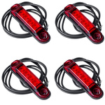 Sett med fire HORPOL LD 2329 LED universelle slanke markeringslamper 