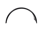 Dobbelskjerm for tilhenger 15-16" DOMAR DK7120 hjulbue 880/400mm metall med gummikant