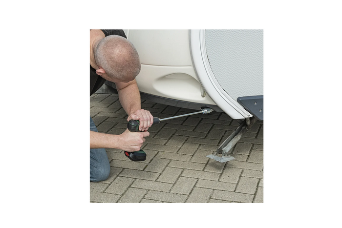 ProPlus 360030 Uttrekkbar støtteforlengelse for 340 mm 19 mm tilhenger