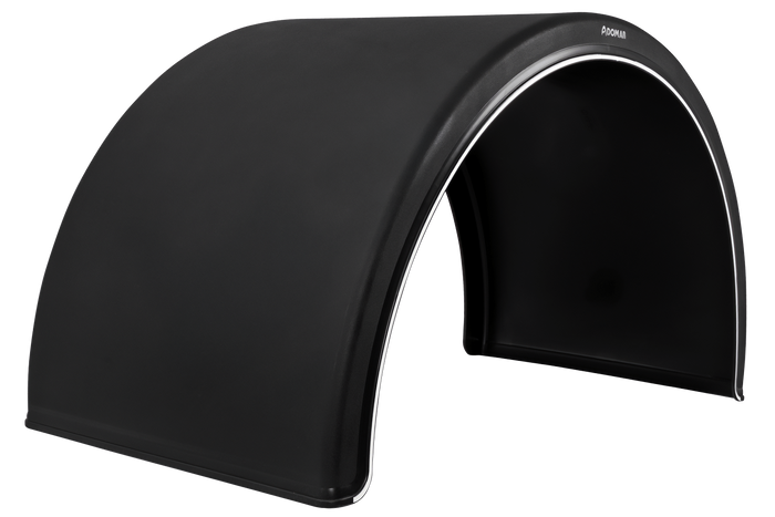 Dobbelskjerm for tilhenger 20-24,5" DOMAR DK1685 hjulbue 1340/670 mm