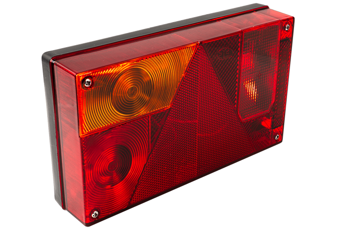 ASPÖCK Multipoint I baklykt, 6 funksjoner, venstre