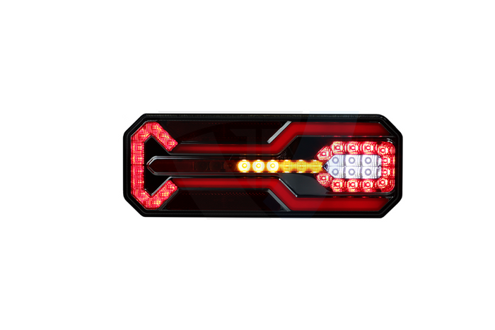 TT Technology TT.12514 LED-baklys, 5 funksjoner, universal