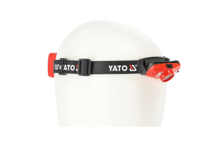 YATO YT-08596 LED-frontlykt, varsellys bak, 500 lm