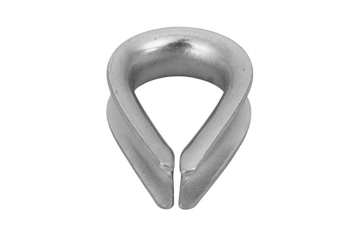 DROMET KU10 tau fingerbøll stål hjerteskjell 10mm