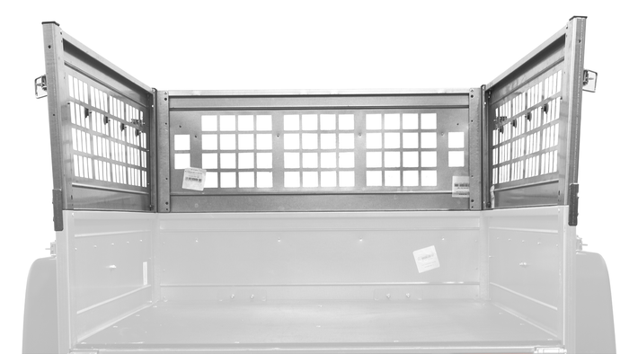 Nettingsider for UNITRAILER GARDEN TRAILER 150 KIPP tilhenger