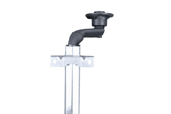 AL-KO OPTIMA ubremset aksel for tilhenger 750 kg 1260 mm 1720 mm 4x100