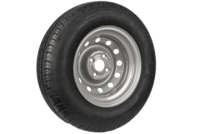 Tilhengerhjul DEKK LINGLONG 165/80 R13C 96/94N FELG UNITRAILER 4Jx13"H2 4x100 ET:30
