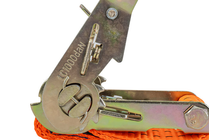 Sett med fire transportbelter med strammer UNITRAILER 4m/35mm/2t