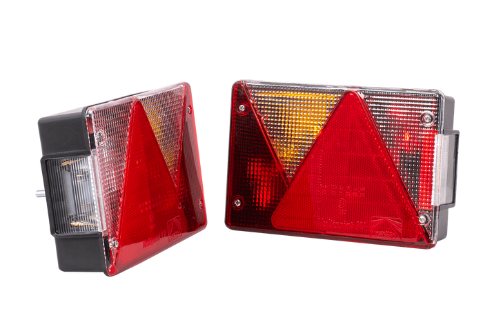 ASPÖCK Multipoint IV baklykter, 7 funksjoner venstre + høyre