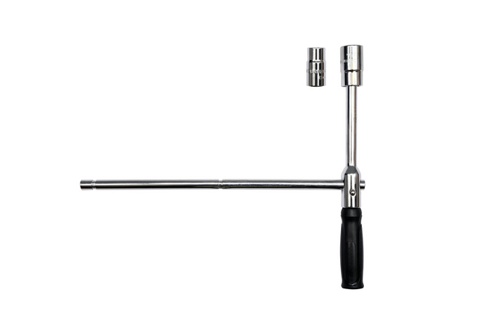 Sammenleggbar hjulnøkkel i etui YATO YT-08035 piper 17-23mm